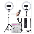 Ring light avec trépied et support double
